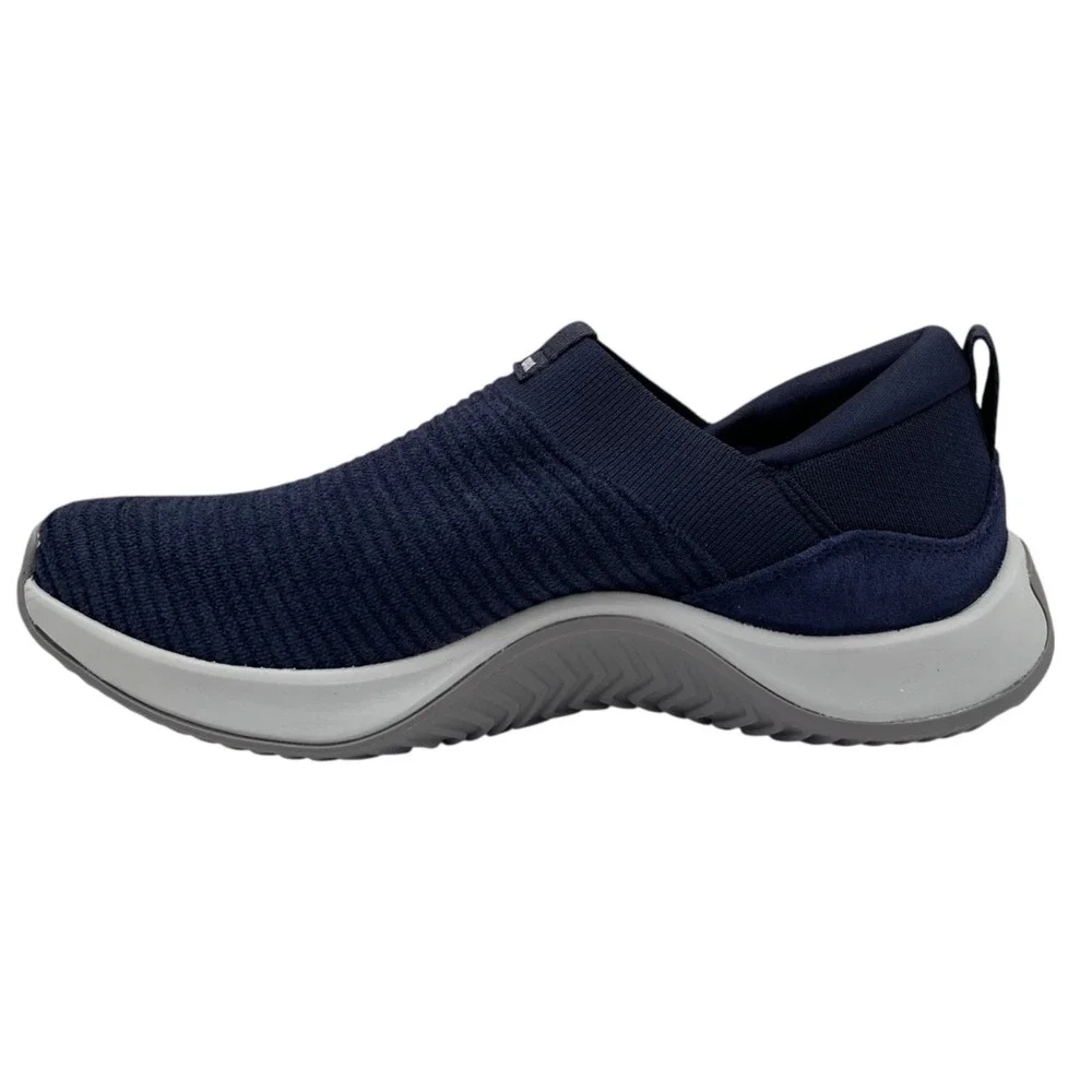 Ryka Women's Encore Knit Plus Athletic Casual Shoes Size 8.5 Blue Slip-on Style‎